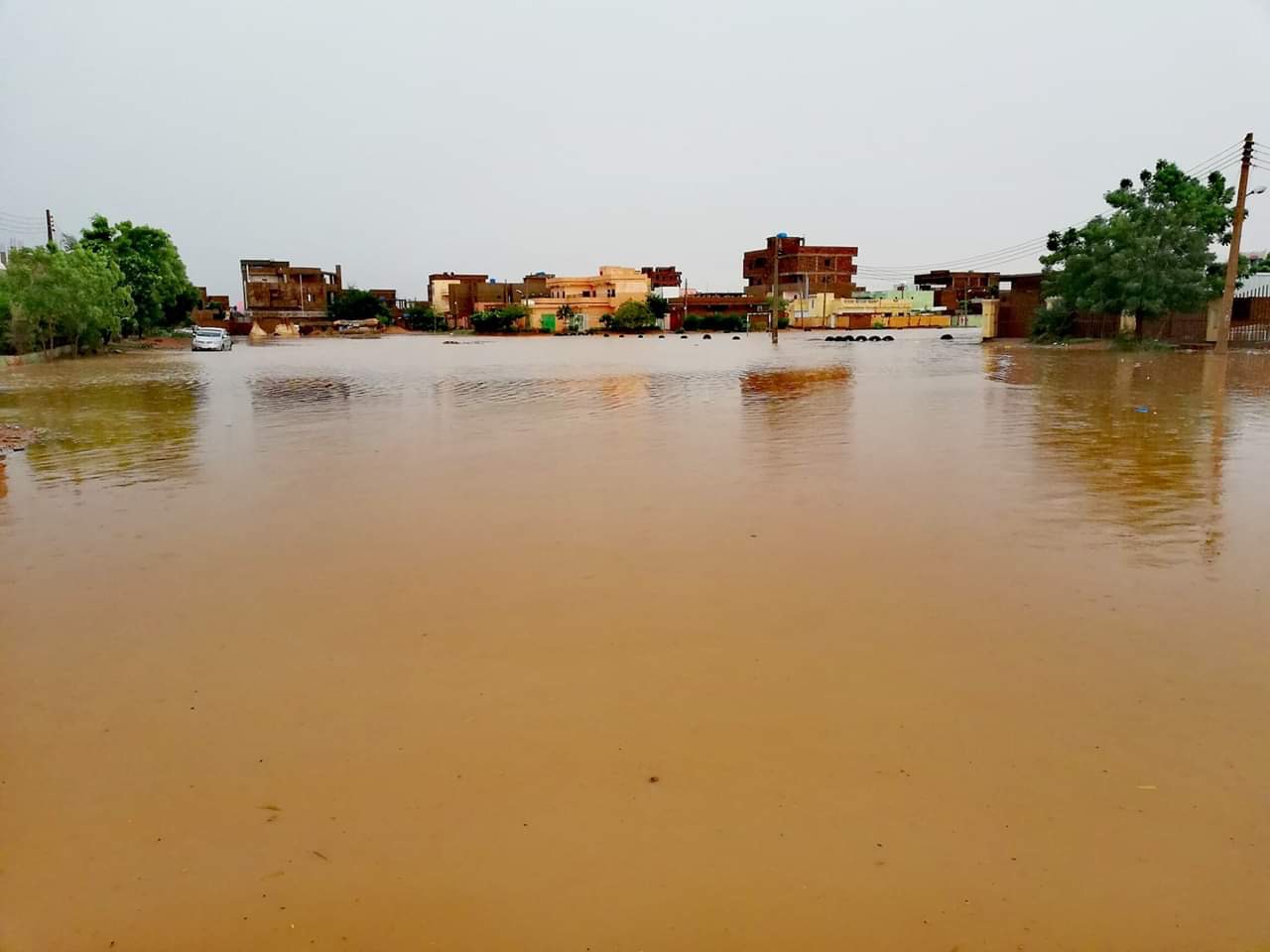 ارتفاع منسوب النيل في السودان