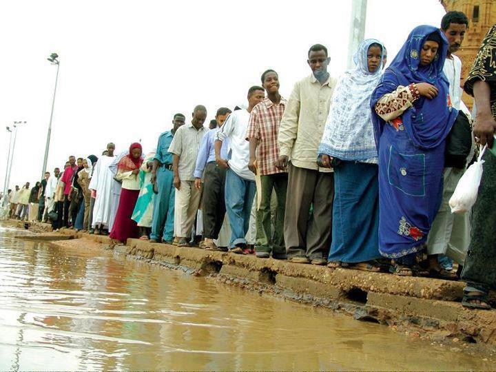 السيول تحاصر مناطق شرق النيل بـ السودان
