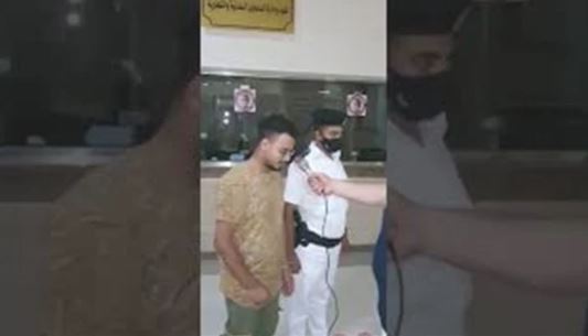 المتهم بالتحريض على حرق علم الكويت 