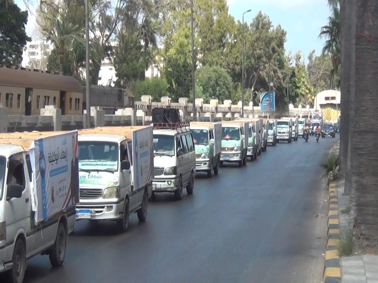 مسيرات حزب مستقبل وطن بالإسكندرية 