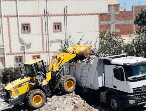رفع القمامة والمخلفات 