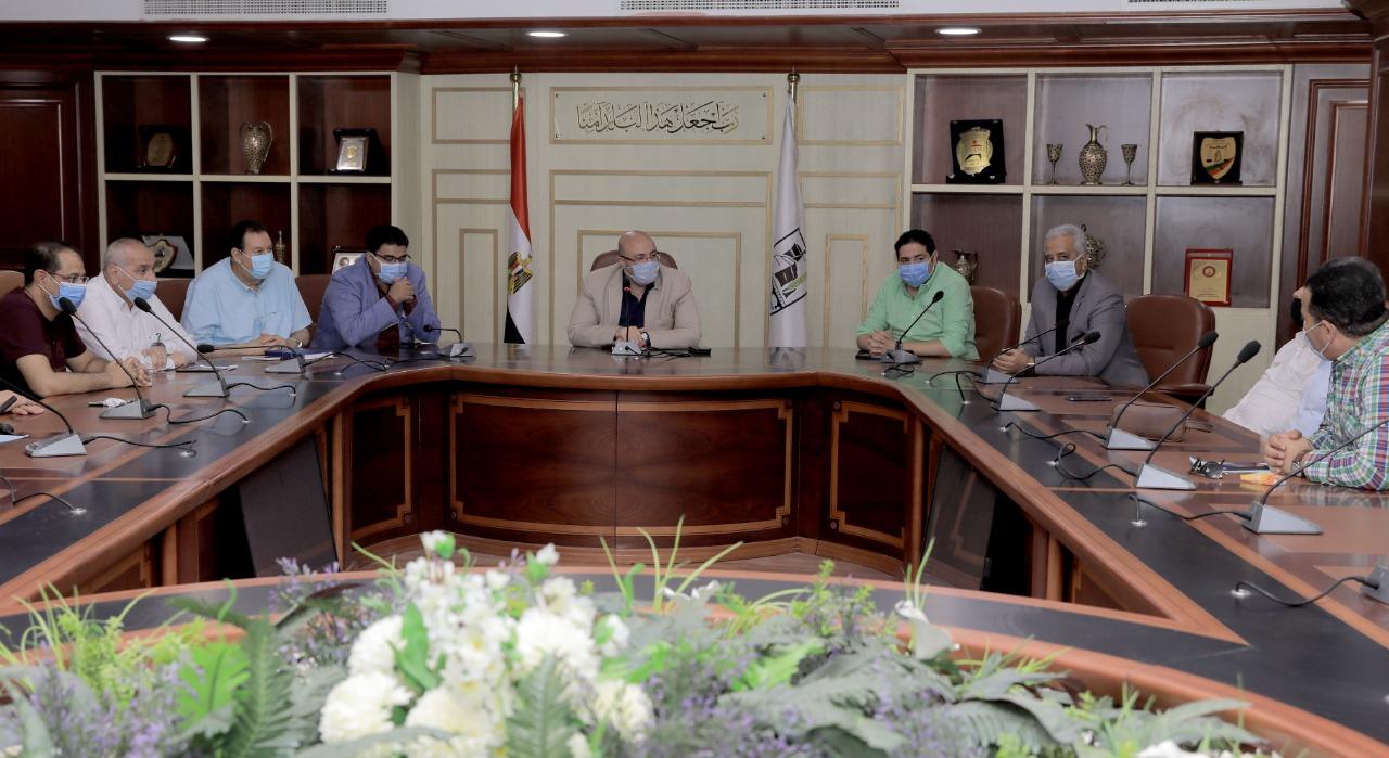 اجتماع محافظ بني سويف 