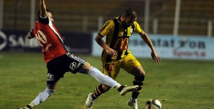 لقاء سابق بين طلائع الجيش والمقاولون العرب 