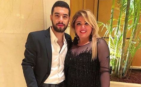 مها أحمد تحتفل بعيد ميلاد ابنها
