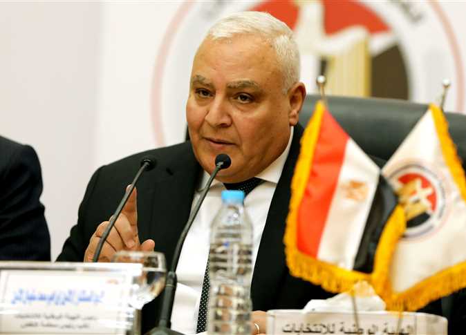 المستشار لاشين إبراهيم رئيس الهيئة الوطنية للانتخابات