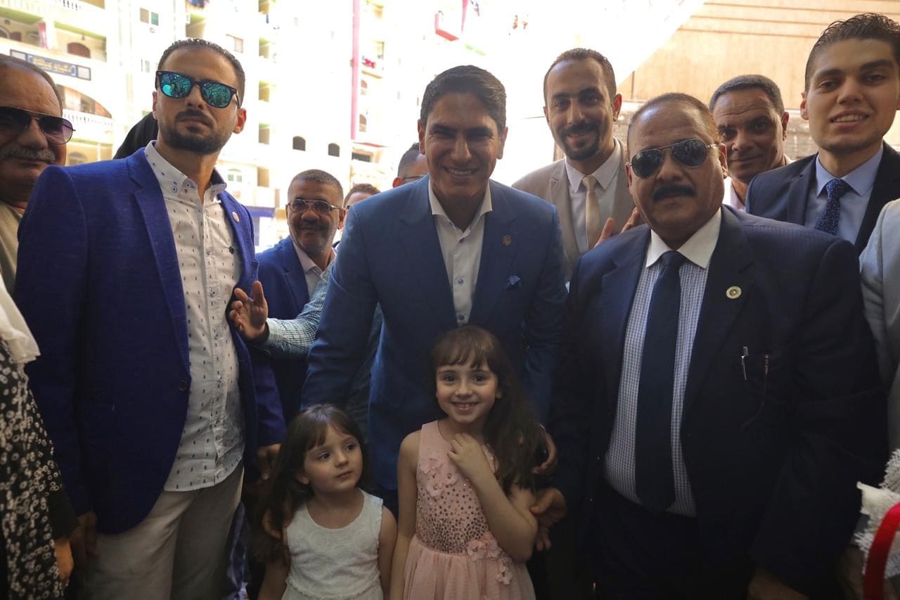 أبو هشيمة يفتتح مقر حزب الشعب الجمهوري