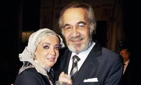 الفنان محمود ياسين وشهيرة