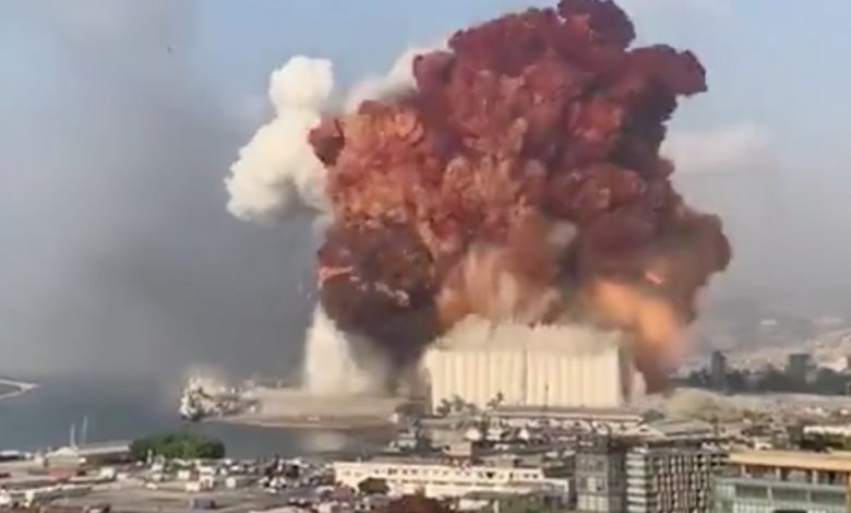 انفجار بيروت