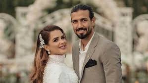 شيما صابر وزوجها