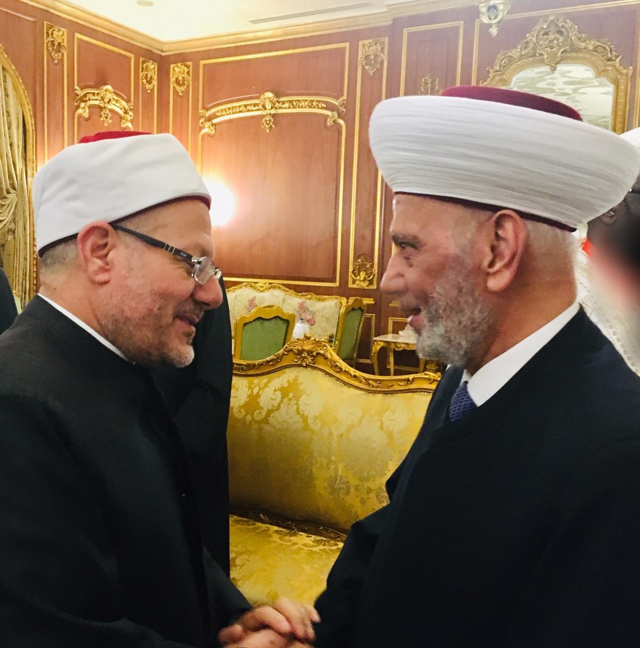 مفتي الجمهورية مع مفتي لبنان 