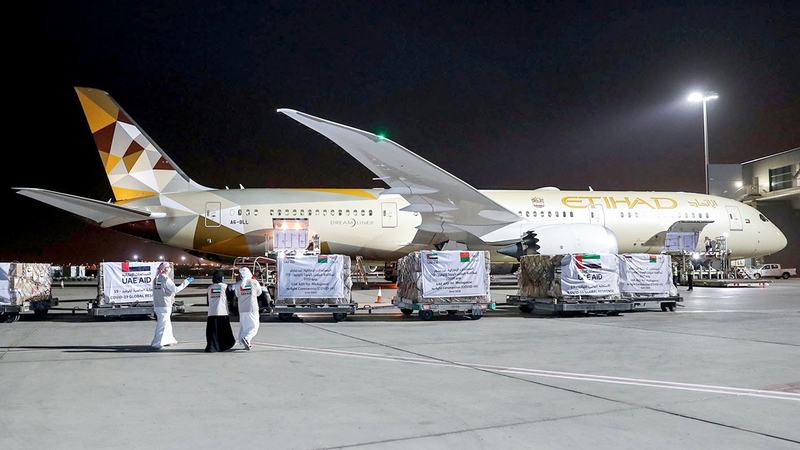 طائرة امارتية 