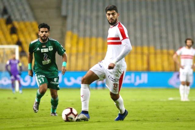 فرجاني ساسي لاعب فريق الزمالك