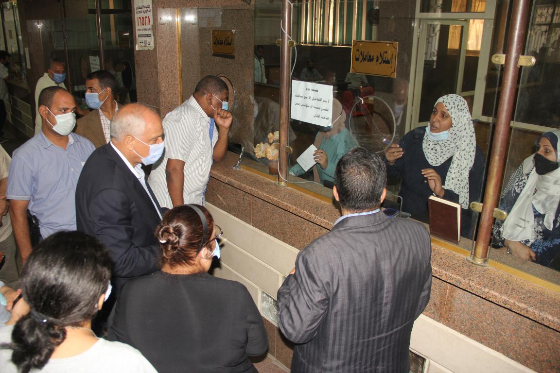 جولة محافظ الجيزة في المركز التكنولوجي 
