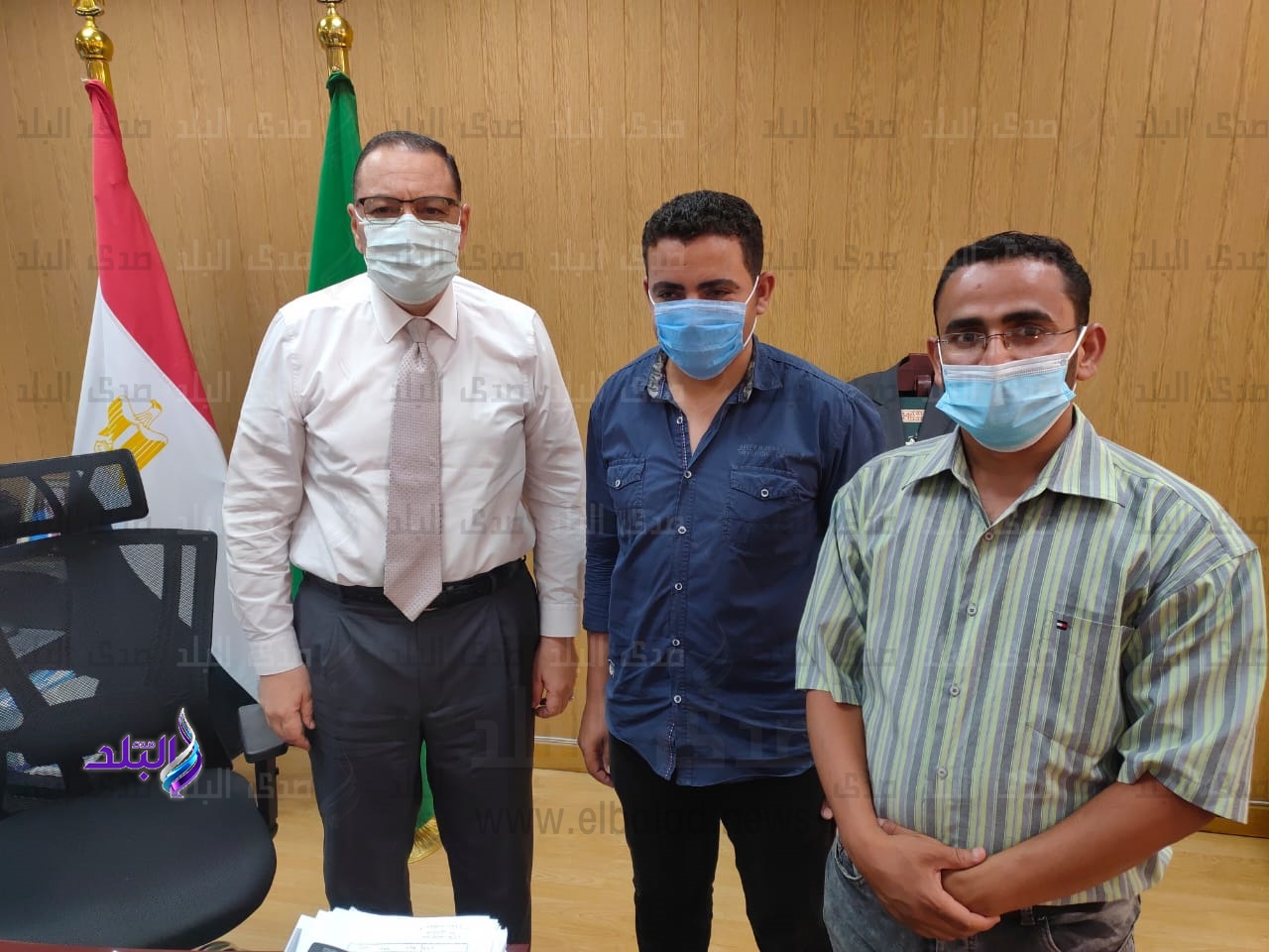 محافظ الشرقية في حوار مفتوح مع محرري صدى البلد 