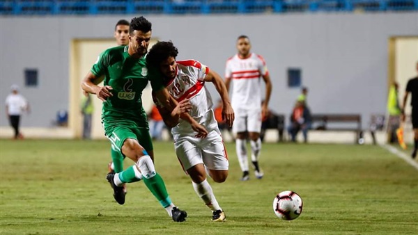 مباراة الزمالك والمصرى