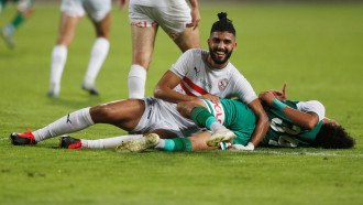 جانب من لقاء الزمالك والمصري