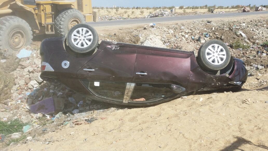 انقلاب سيارة 