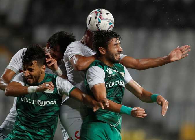 من لقاء الزمالك والمصري