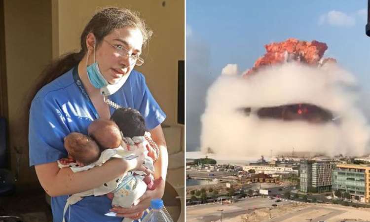 ممرضة لبنانية