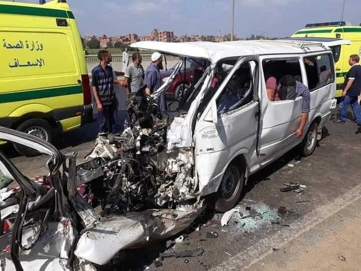 حادث الطريق الاقليمى ببنها