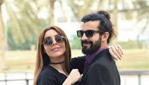 ليلى اسكندر وزوجها 