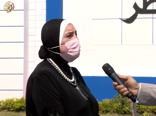الدكتورة نيفين جامع، وزيرة الصناعة والتجارة