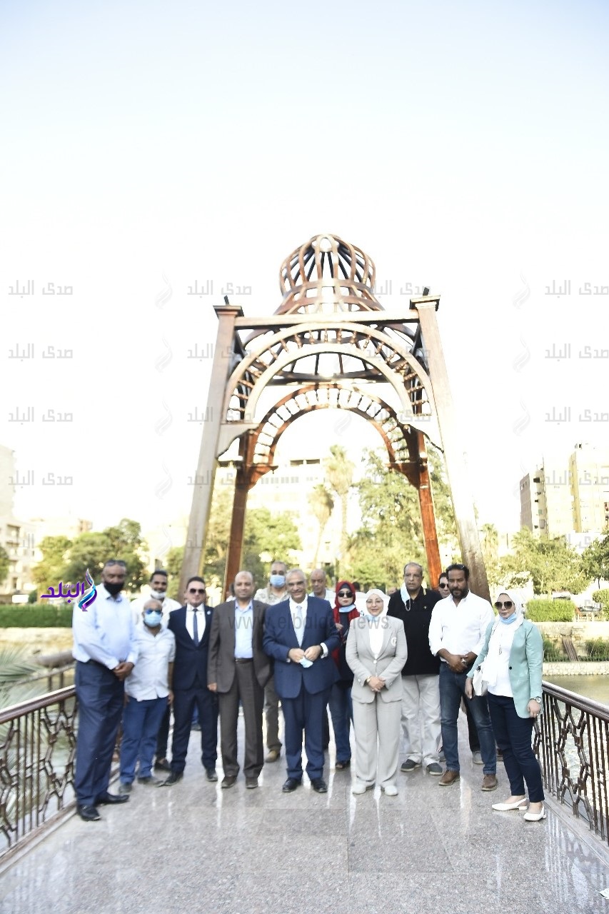 نائب محافظ القاهرة تتفقد كوبري المانسترلي