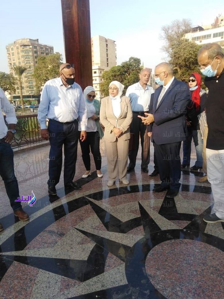 نائب محافظ القاهرة تتفقد كوبري المانسترلي