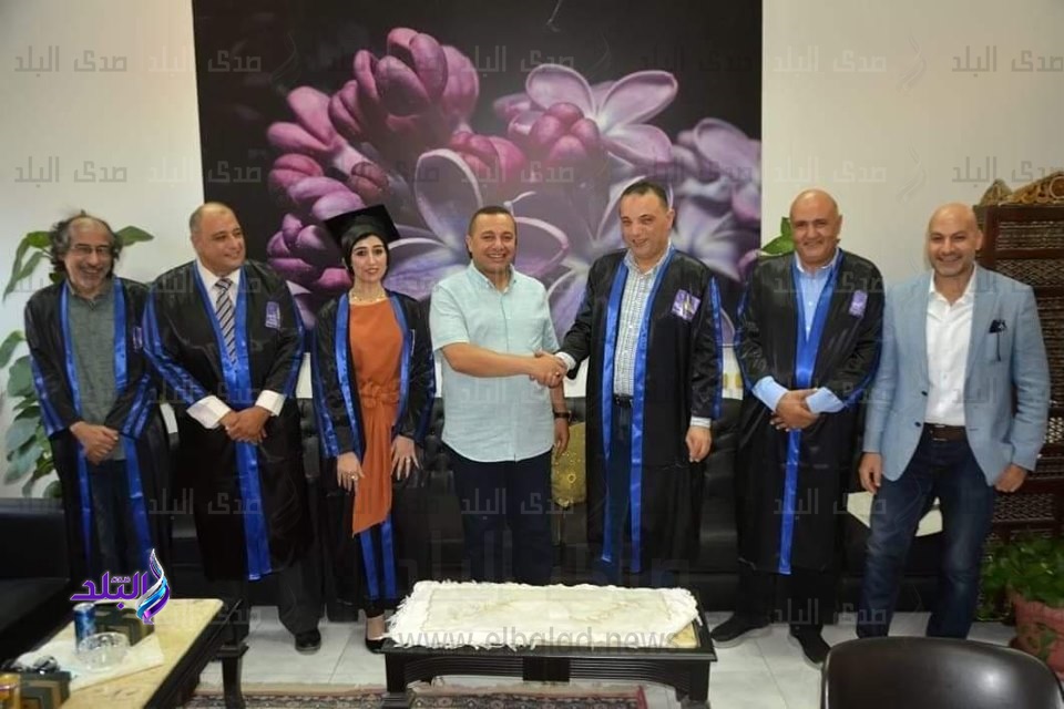 مناقشة رسالة ماجستير للباحثة ياسمينة راضى                   