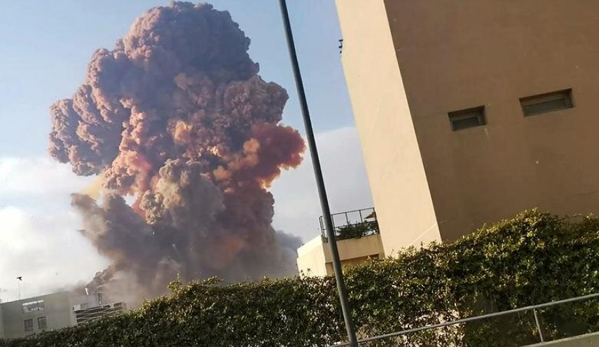 انفجار مرفأ بيروت