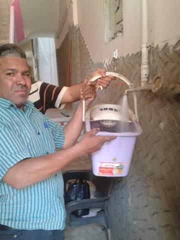  ضعف المياه بمنطقة الوليدية