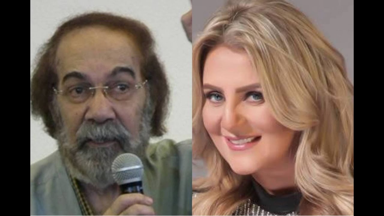 محمود ياسين وابنته 