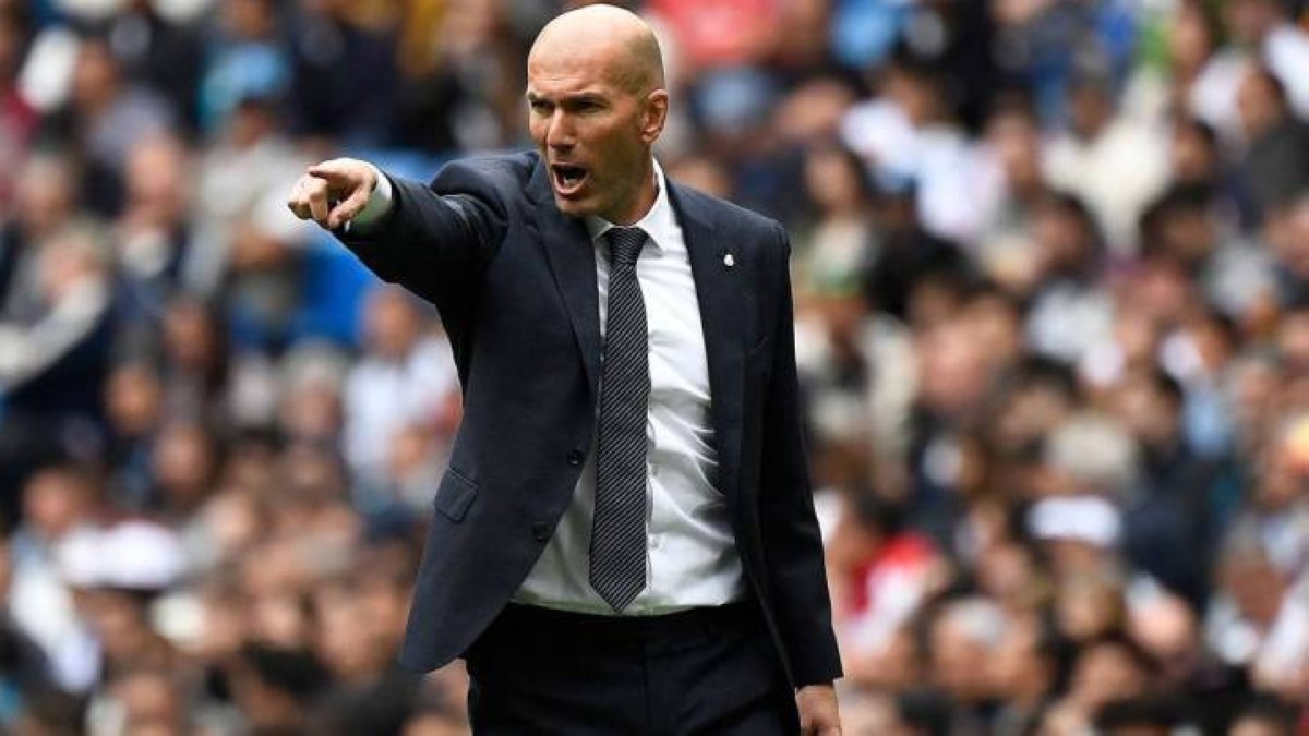 زيدان مدرب ريال مدريد
