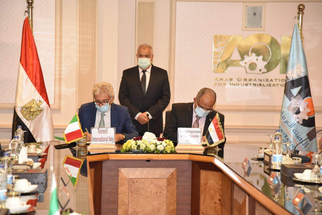 مصنع إنتاج السرنجات الآمنة بين العربية للتصنيع وتكنيدل 