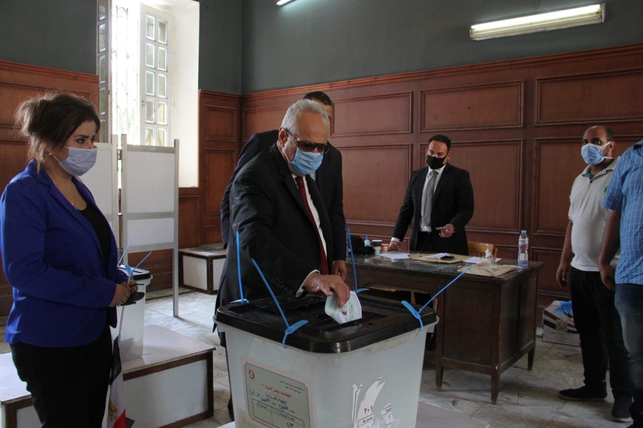 المستشار بهاء أبو شقة رئيس حزب الوفد