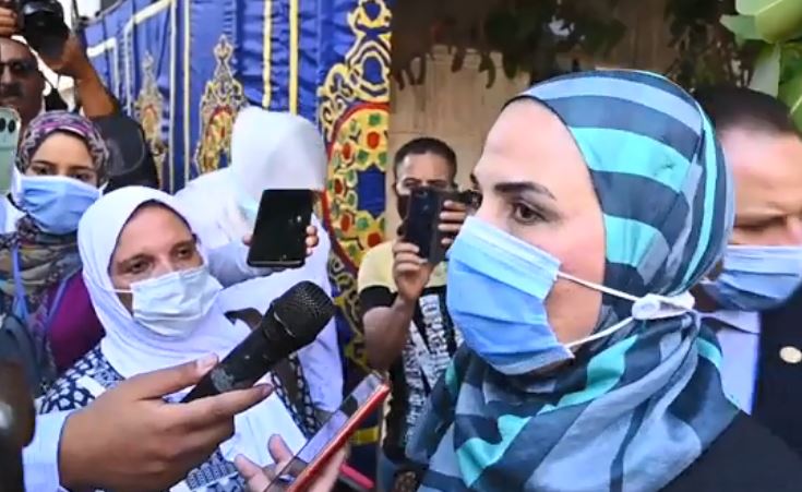الدكتورة نيفين القباج وزيرة  التضامن الاجتماعي