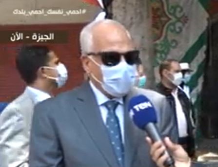 اللواء احمد راشد، محافظ الجيزة