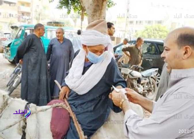  عجوز يدلي بصوته في انتخابات الشيوخ بطوخ