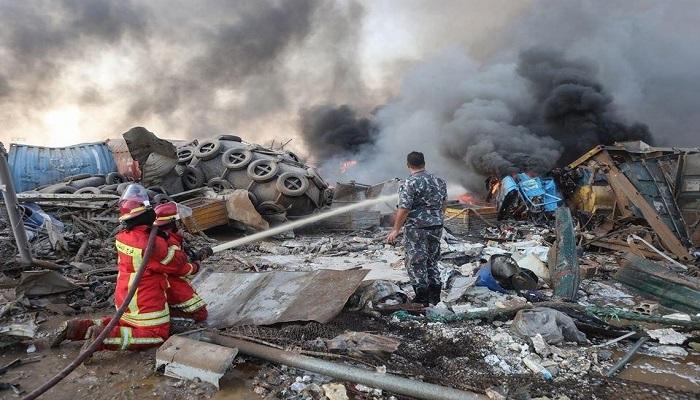 انفجار مرفأ بيروت