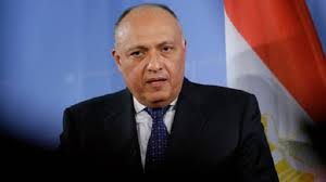سامح شكرى وزير الخارجية 