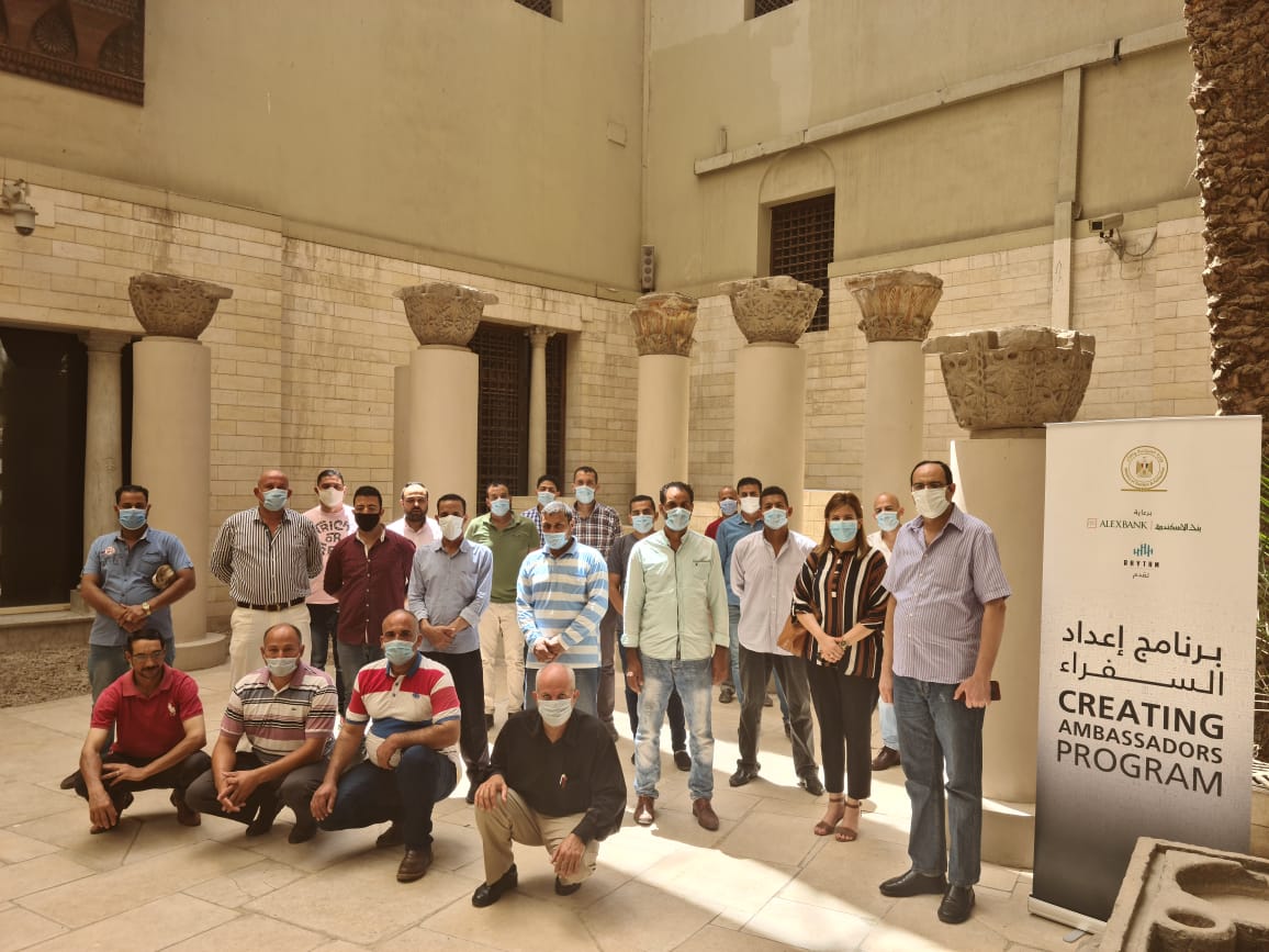 دورة تدريبية للعاملين في المتحف القبطي بمصر القديمة