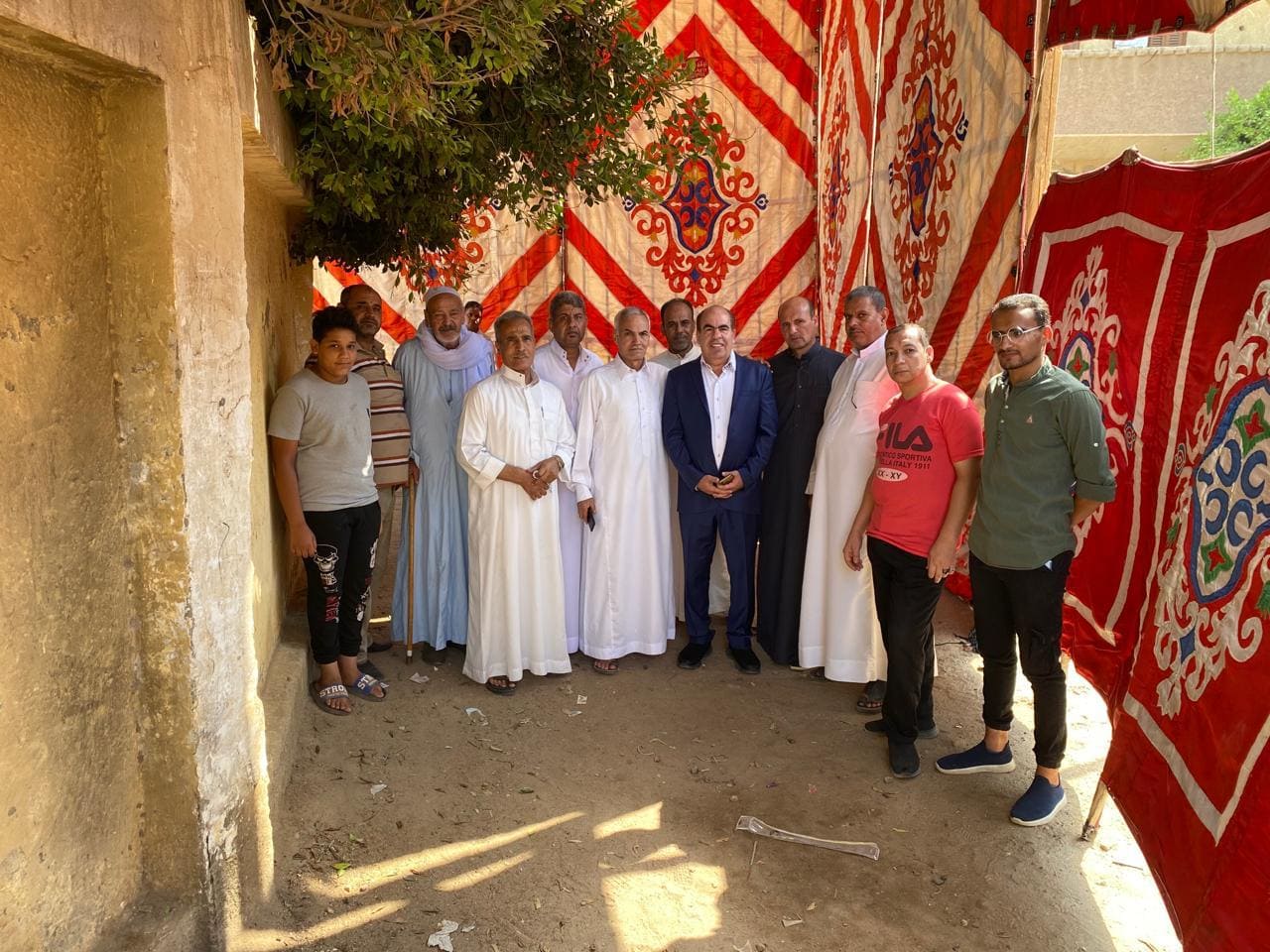 الهضيبي يتفقد اللجان