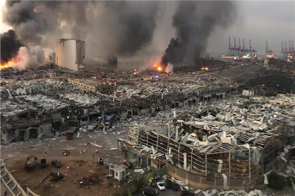 انفجار مرفأ بيروت