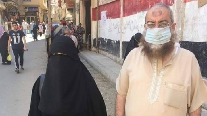 برهامي وحرمه