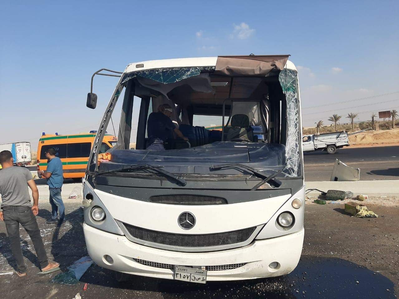 حادث ميكروباص جامعة قناة السويس