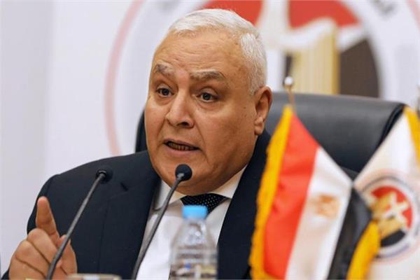 المستشار لاشين إبراهيم رئيس الهيئة الوطنية للانتخابات