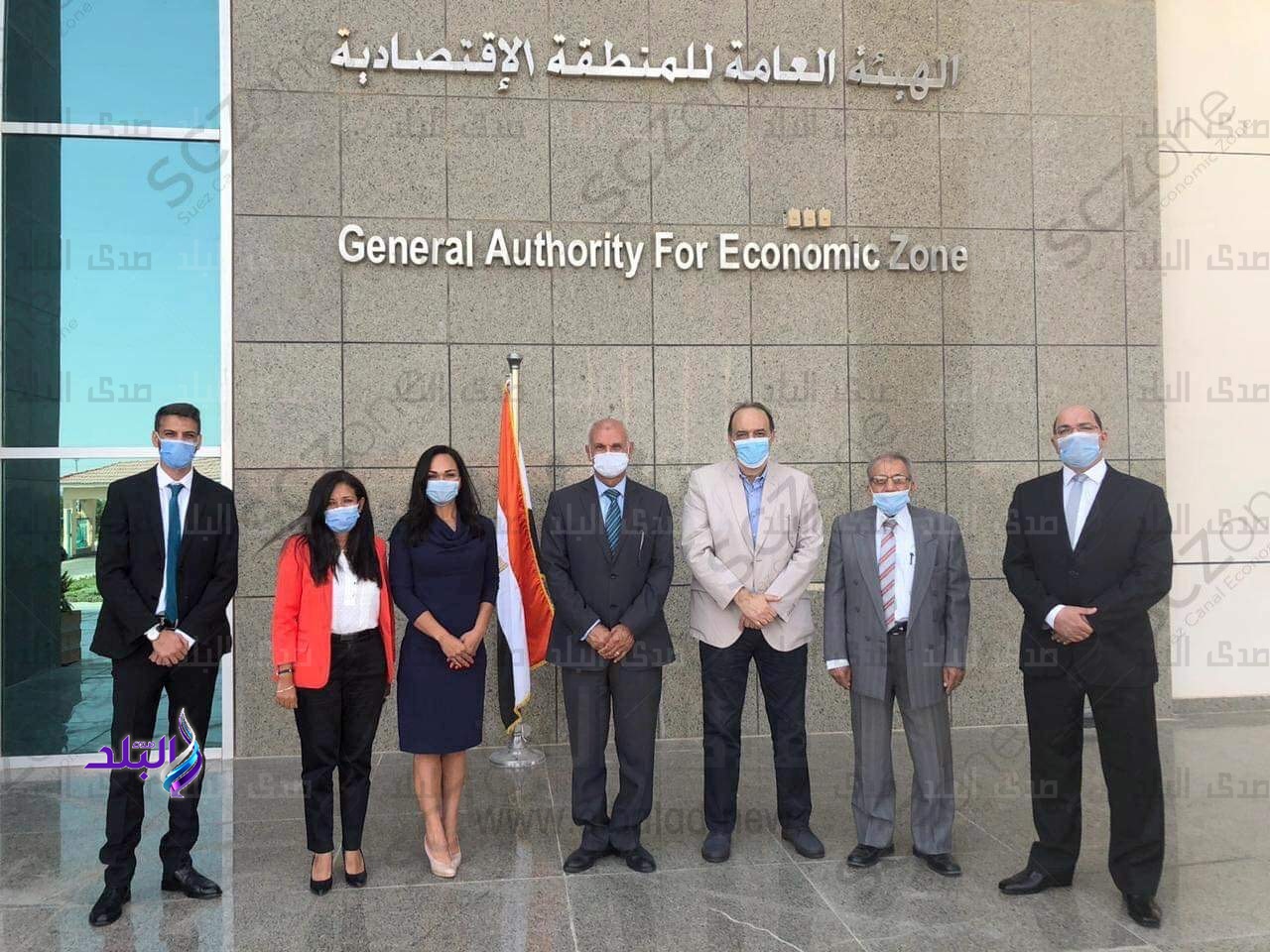 اقتصادية قناة السويس تستقبل وفد البنك الأوروبي