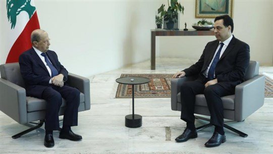 حسان دياب يلتقي ميشيل عون