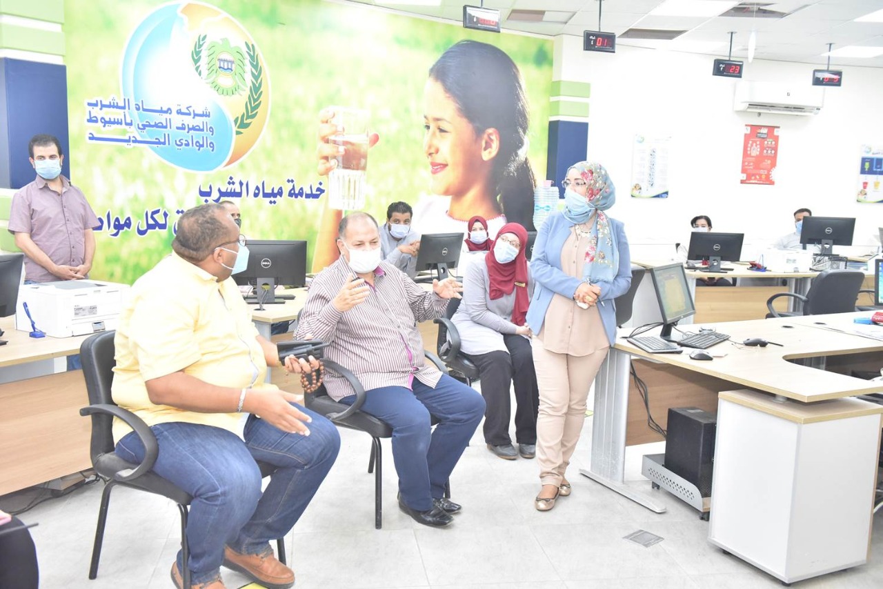إطلاق خدمتي فوري وقراءتي لدفع فواتير المياه بأسيوط