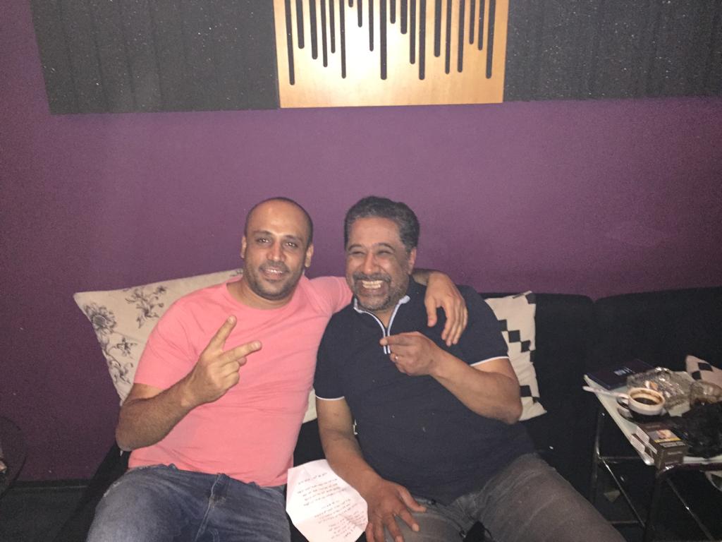محمد يحيى مع الشاب خالد